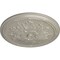 Ekena Millwork Luton Ceiling Medallion (Fits Canopies up to 3 1/2"), Hand-Painted Pearl White, 21"OD x 2"P CM21LUPWS - alternate 6